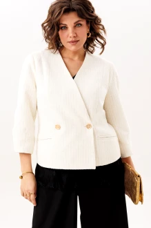 Жакет (пиджак) Anelli 1842 .1 молочный