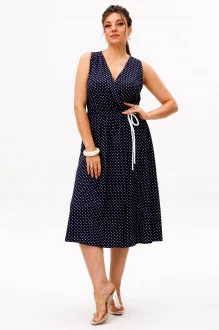 Платье Anelli 1708 .1 синее