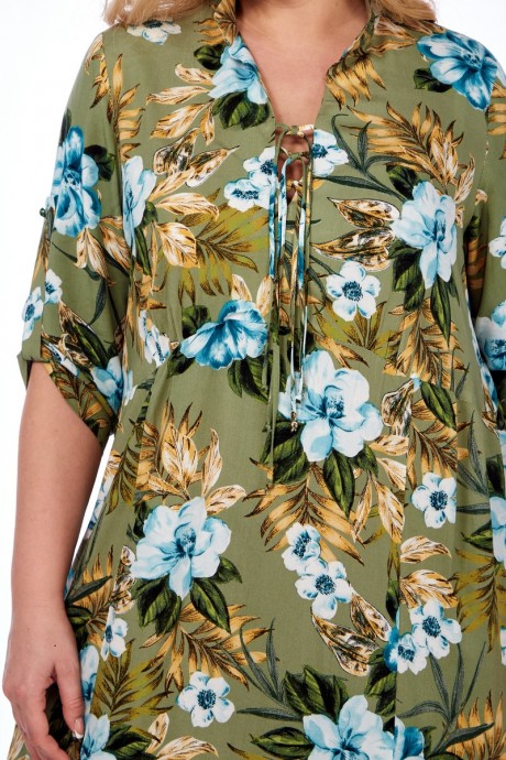 Платье Celentano 5001.2 оливковый размер 42-82 #3