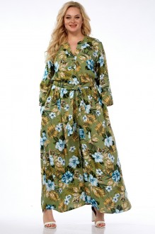 Платье Celentano 5003.2 оливковый #1