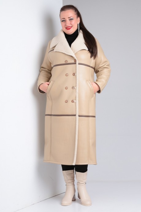 Пальто Celentano 2053.1 бежевый размер 42-52 #2
