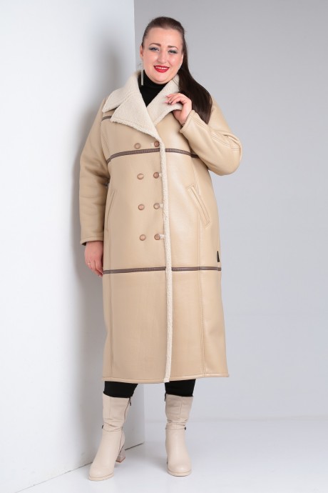 Пальто Celentano 2053.1 бежевый размер 42-52 #3
