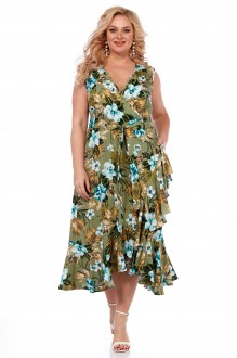 Платье Celentano 5024.2 оливковый #1