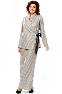 Брючный костюм Celentano 5081 клетка