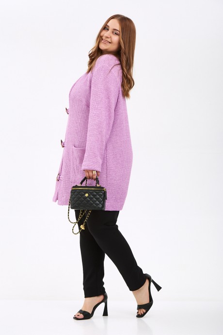 Кардиган Avenue Fashion 0322 -3 розово-фиолетовый размер 60-72 #3