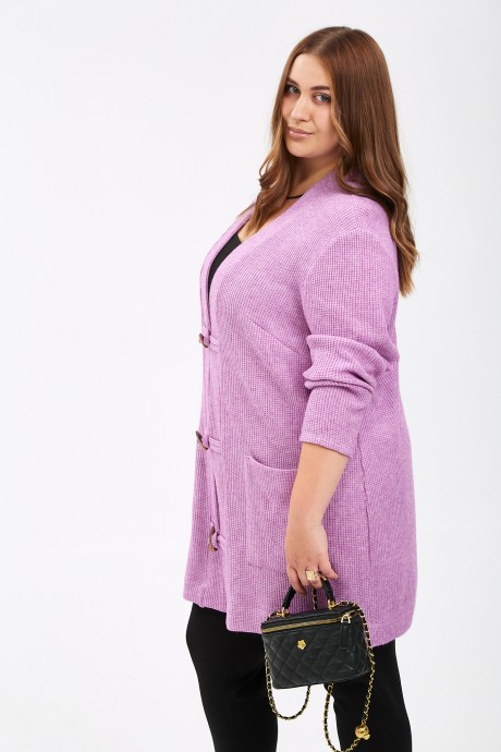 Кардиган Avenue Fashion 0322 -3 розово-фиолетовый размер 60-72 #7