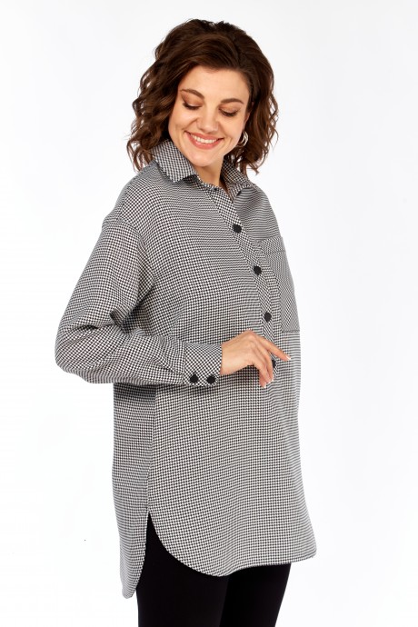 Рубашка Avenue 0344 гусиная лапка размер 54-72 #6