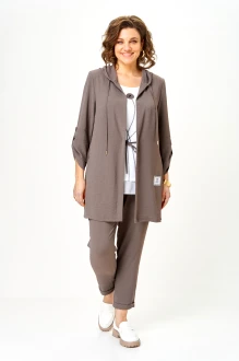 Брючный костюм Svetlana-Style 1527 тройка мокко