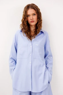 Блузка Buter 3317 голубая