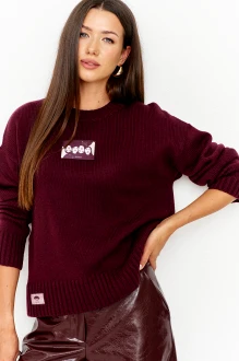 Джемпер (кофта) Buter 3425 винный