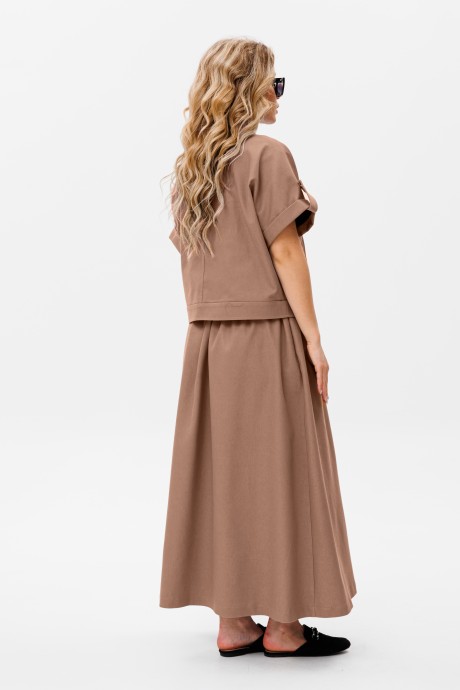 Костюм/комплект AmberA Style 2015C двойка кофе размер 44-60 #3