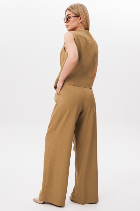 Костюм/комплект AmberA Style 2093 -4 кэмел размер 44-60 #2