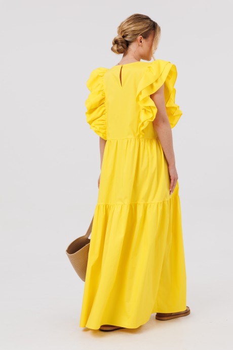 Платье AmberA Style 1096 -2 желтый размер 44-60 #9