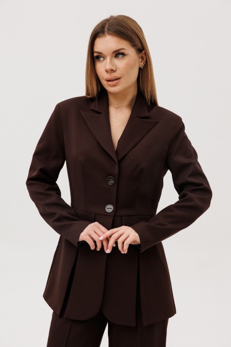 Костюм/комплект AmberA Style 2140 двойка шоколад размер 44-60 #5