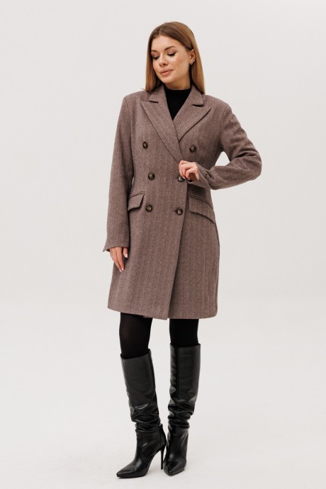Костюм AmberA Style 2145 двойка шоколад размер 44-60 #1