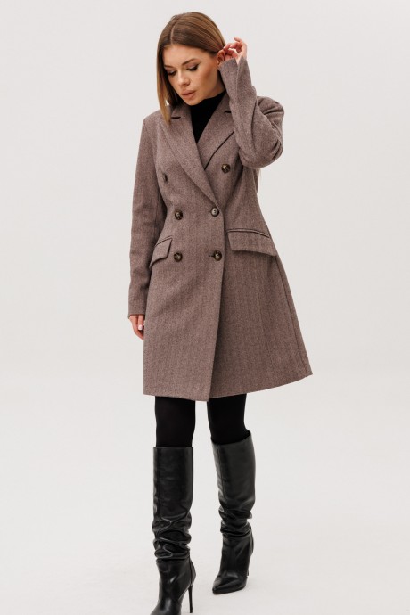 Костюм AmberA Style 2145 двойка шоколад размер 44-60 #2