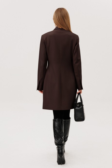 Платье AmberA Style 1135 -2 коричневый размер 44-60 #5