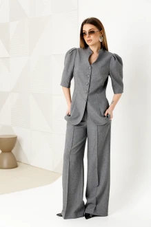 Брючный костюм AmberA Style 2149 -1 серый