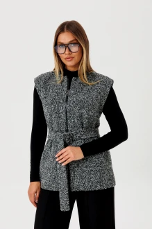 Жилетка AmberA Style 1133 -1 серый