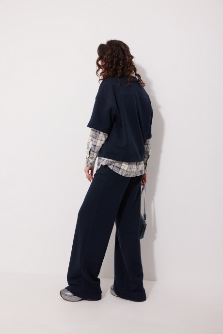 Джемпер (кофта) MG Wear 2244 синий размер 42-52 #3
