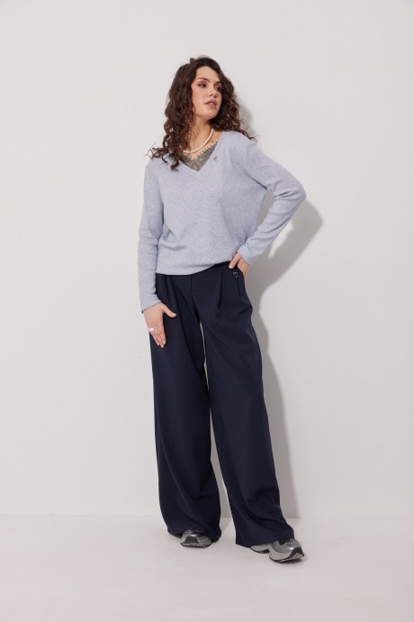 Джемпер (кофта) MG Wear 2251 голубой размер 42-52 #3