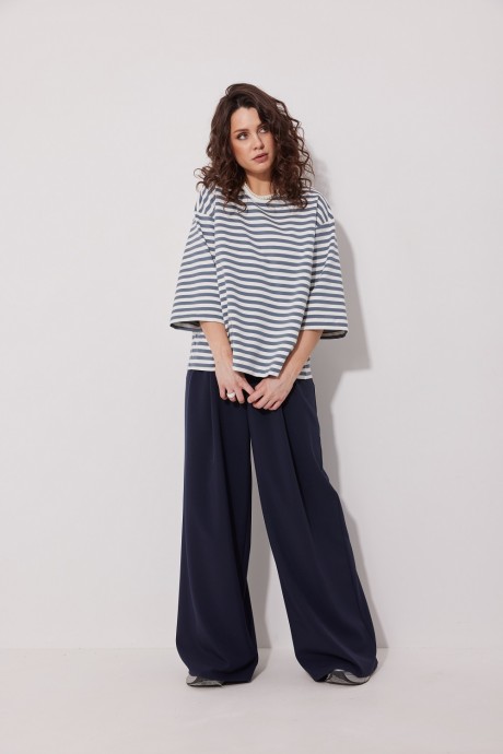 Джемпер (кофта) MG Wear 2256 one size молочно-серый размер 42-52 #1