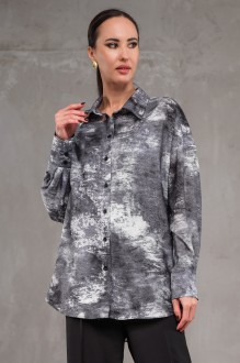 Блузка ERIKA STYLE 7076 серый