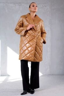 Пальто ERIKA STYLE 1275 -10 коричневое