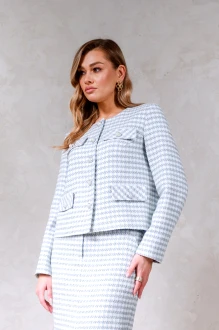 Жакет (пиджак) ERIKA STYLE 1689 голубой