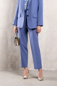 Брюки ERIKA STYLE С107 голубые
