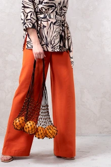 Брюки ERIKA STYLE С-145 -2 кирпичные