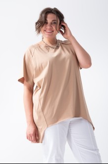 Футболка GRATTO 4357 бежевый