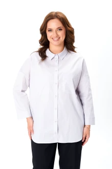 Рубашка MODEMA 752 /5 светлая лаванда