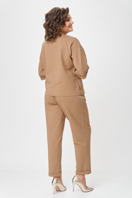 Костюм/комплект Rumoda 2136 двойка капучино размер 48-56 #8