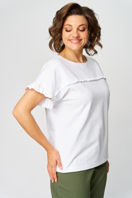 Футболка Rumoda 2264 белый размер 46-60 #3