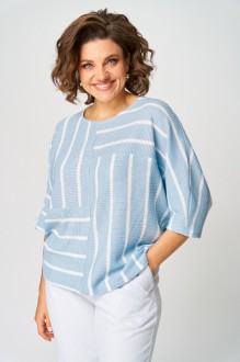 Джемпер (кофта) Rumoda 2267 голубой #1