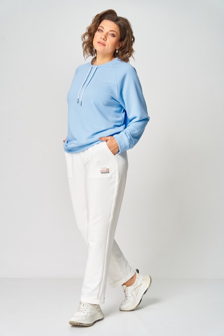 Свитшот Rumoda 2270 голубой размер 46-58 #7
