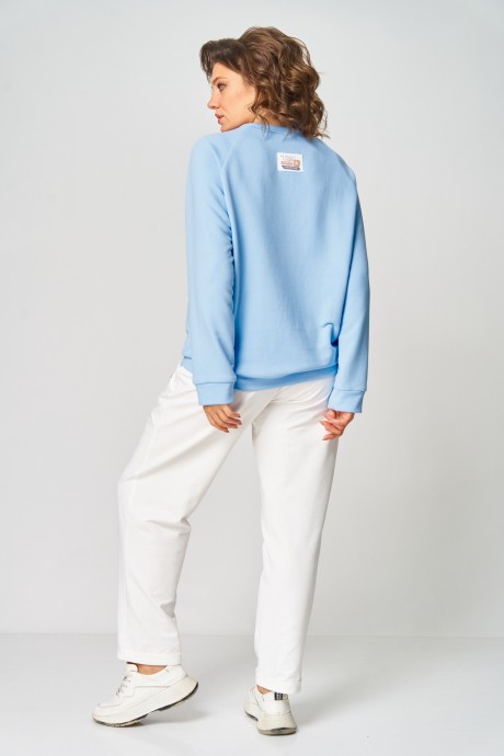 Свитшот Rumoda 2270 голубой размер 46-58 #8