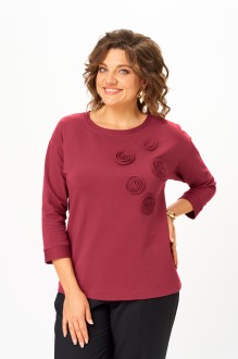 Джемпер (кофта) Rumoda 2268 бордовый