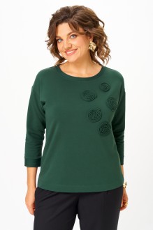 Джемпер (кофта) Rumoda 2268 темно-зеленый