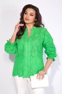 Блузка INPOINT 152 зеленый #1