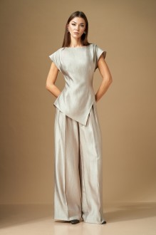 Брючный костюм N.O.W. 1642 серебро