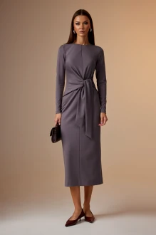 Платье N.O.W. 1652 серо-фиолетовый