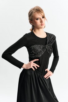 Джемпер (кофта) Milmil 1267 черный