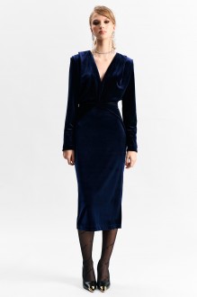 Вечернее платье Milmil 1272 темно-синий