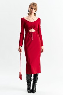 Платье Milmil 1285 красный