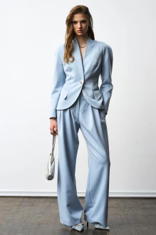 Брючный костюм Milmil 1297 голубой