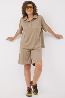 Костюм BegiModa 3092 двойка бежевый #1