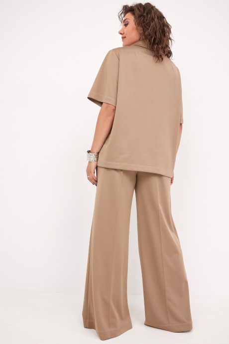 Костюм/комплект BegiModa 3094 двойка бежевый размер 46-62 #6