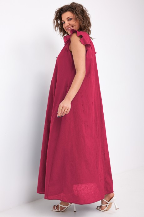 Платье BegiModa 1046 рубин размер 48-62 #5